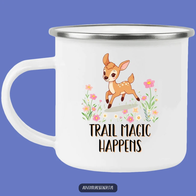 Funny Deer Campfire Mug: Hilarious Outdoor Joy, a Perfect Adventurous Gift