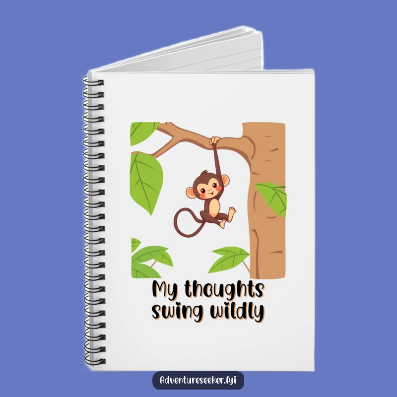 Funny Monkey Branch Notebook: Jot Down Pranks & Ideas!