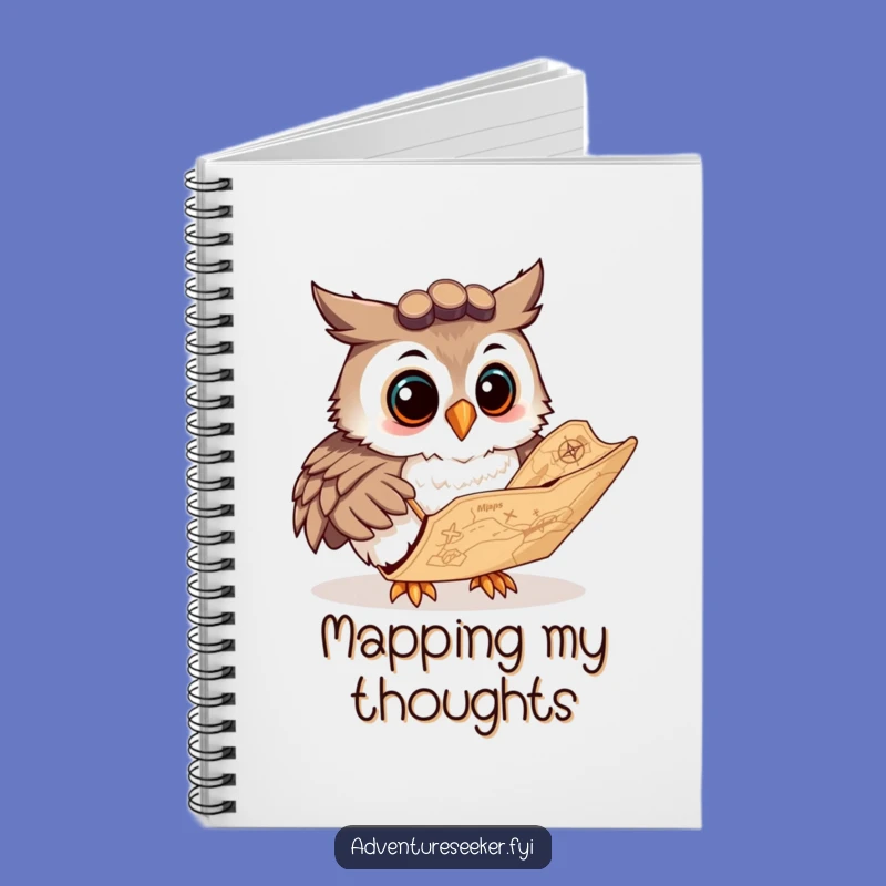 Funny Owl Navigator Notebook: Lined Journal for Scholars, Hilarious Gift