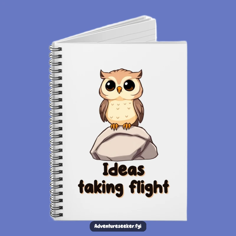 Funny Owl Wisdom Journal: Curious Character Notebook, Perfect Funny Gift