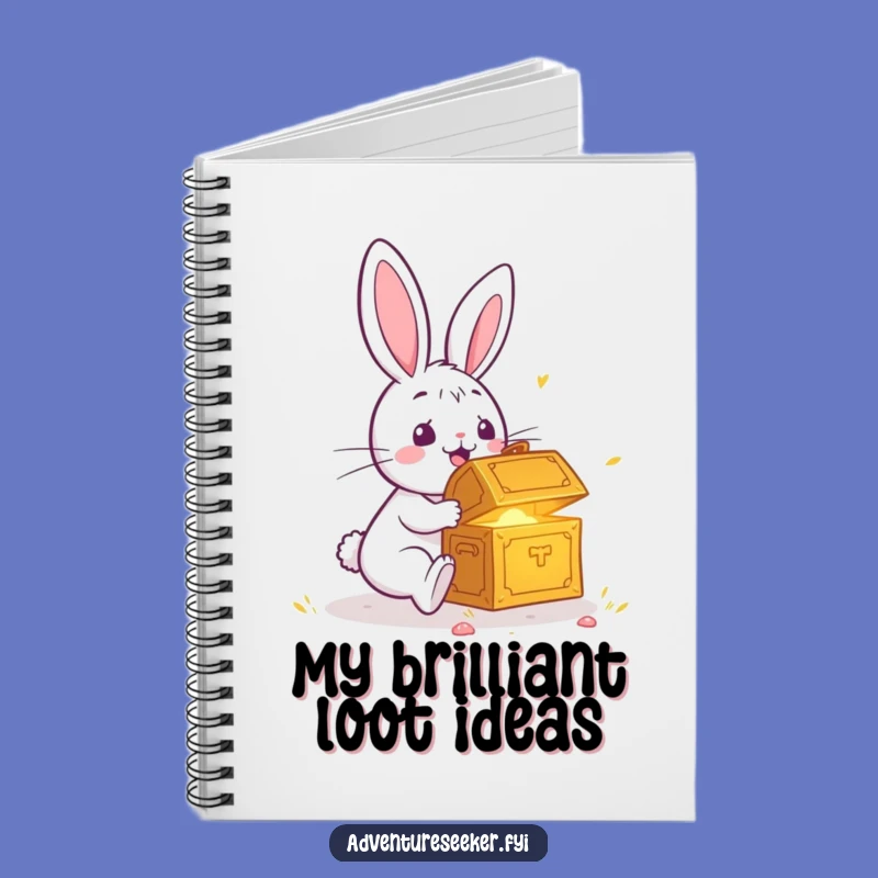Funny Rabbit Treasure Diary: Record Your Fortunate Finds