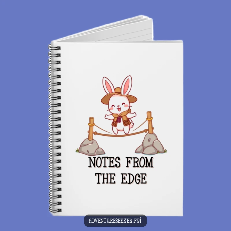 Funny Rabbit Scout Notebook: Lined Journal for Brave Souls, Hilarious Gift